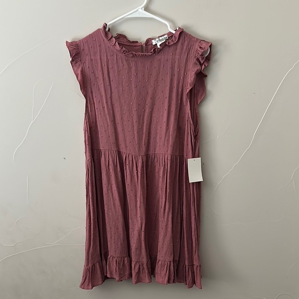 Pink Ruffled Dress - Picture 2 of 3